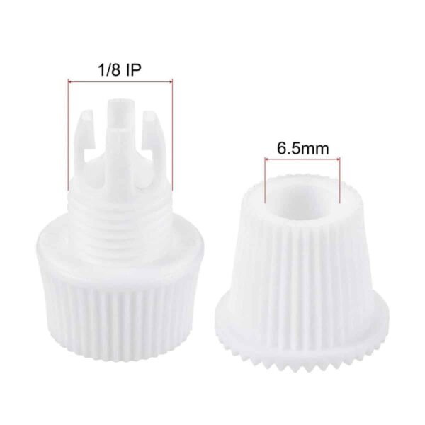 101116  Στυπιοθλίπτης - Στήριγμα Καλωδίου για Ροζέτα Λευκό - Image 3