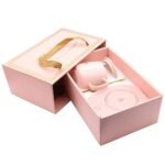 101434 Κούπα Με Θερμαινόμενη Βάση 380ml Ροζ - Image 3