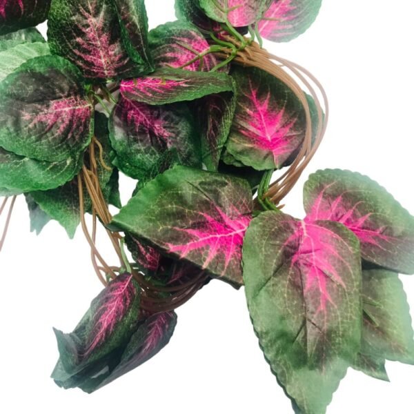 101437 Τεχνητό Φυτό Διακοσμητική Γιρλάντα με 36 Φύλλα Perilla - Image 2