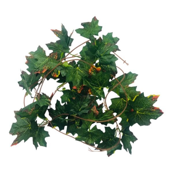101438 Τεχνητό Φυτό Διακοσμητική Γιρλάντα με 36 Φύλλα Maple - Image 2