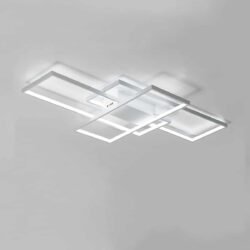 101490WH QUATTRO LED Φωτιστικό Κρεμαστό οροφής 108W 8640Lm CCT Dimmable με χειριστήριο