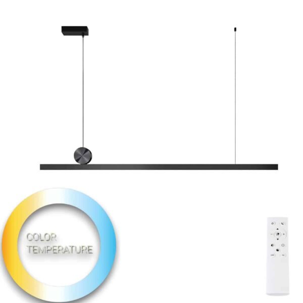 101492 ETHEREAL LED Φωτιστικό Κρεμαστό οροφής  36W 2880Lm CCT Dimmable με χειριστήριο - Image 2