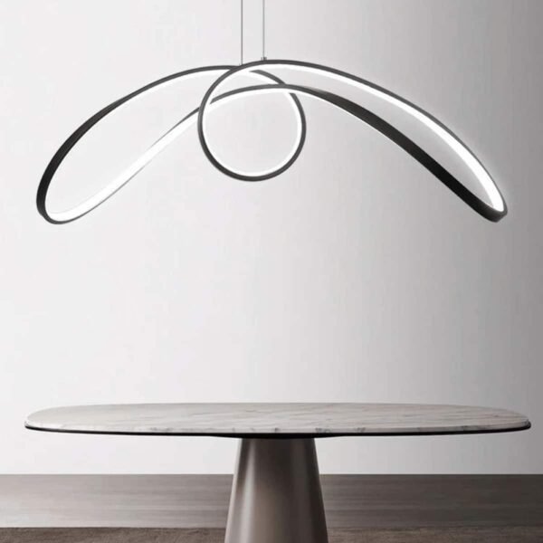 101495 Luna Κρεμαστό Φωτιστικό Οροφής Dimmable 80W CCT με χειριστήριο - Image 4