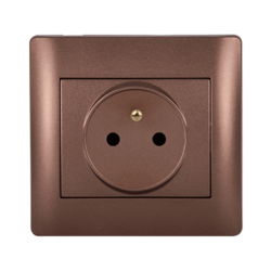 RHYME FRENCH TYPE SOCKET COFFEE METALLIC