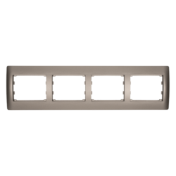 RHYME ΠΛΑΙΣΙΟ ΤΕΤΡΑΠΛΟ ΓΚΡΙ ΜΕΤΑΛΛΙΖΕ