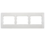 RHYME ΠΛΑΙΣΙΟ ΤΡΙΠΛΟ ΛΕΥΚΟ ΜΕΤΑΛΛΙΖΕ