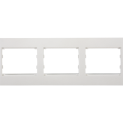 RHYME ΠΛΑΙΣΙΟ ΤΡΙΠΛΟ ΛΕΥΚΟ ΜΕΤΑΛΛΙΖΕ