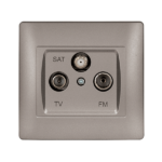 RHYME ΠΡΙΖΑ ТV+FM+SAT ΓΚΡΙ ΜΕΤΑΛΛΙΖΕ