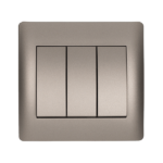 RHYME ΔΙΑΚΟΠΤΗΣ ΤΡΙΠΛΟΣ СХ.1 ΓΚΡΙ ΜΕΤΑΛΛΙΖΕ