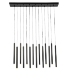 FRANCIS ΠΟΛΥΦΩΤΟ LED 16W 4000K ΜΑΥΡΟ