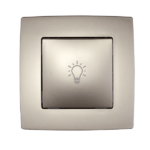 Elmark Μπουτόν Κλιμακοστασίου Σαμπανιζέ Μεταλλιζέ – CITY (190184)