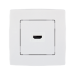 CITY PRIZA HDMI ΛΕΥΚΟ ΜΕΤΑΛΛΙΖΕ