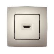 CITY PRIZA HDMI ΣΑΜΠΑΝΙΖΕ ΜΕΤΑΛΛΙΖΕ