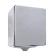 ΜΟΝΟΣ ΔΙΑΚΟΠΤΗΣ A/R IP65 ΓΚΡΙ