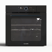 Elmark EL-750114L Εντοιχιζόμενος Φούρνος 75L Tuya Smart με Steam, 60cm Μαύρος Inox (Produced for ELMARK by Midea)