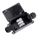 ΣΤΕΓΑΝΟ ΚΟΥΤΙ ΜΕ ΚΛΕΜΜΑ IP65 450V 10A