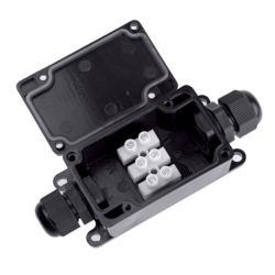 ΣΤΕΓΑΝΟ ΚΟΥΤΙ ΜΕ ΚΛΕΜΜΑ IP65 450V 10A