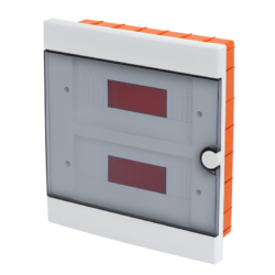 ΠΛΑΣΤΙΚΟΣ ΠΙΝΑΚΑΣ ΔΙΑΝΟΜΗΣ 24 (2X12) ΣΤΟΙΧΕΙΑ – ΧΩΝΕΥΤΗ ΤΟΠΟΘΕΤΗΣΗ