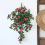 90cm Κρεμαστό Τεχνητό Φυτό Μαργαρίτα Φούξια - Image 2