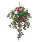 90cm Κρεμαστό Τεχνητό Φυτό Μαργαρίτα Φούξια