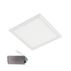 LED ΠΑΝΕΛ 48W 4000K 595x595mm IP44 ΛΕΥΚΟ ΠΛΑΙΣΙΟ +ΜΠΑΤΑΡΙΑ ΑΣΦΑΛΕΙΑΣ