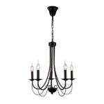 ANGELA ΠΟΛΥΦΩΤΟ 5XE14 ΜΑΥΡΟ