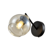 RICK ΑΠΛΙΚΑ 1XE27 ΜΑΥΡΟ MAT/ΜΠΡΟΝΖΕ