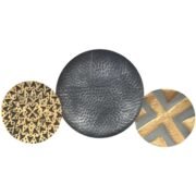 98085 Μεταλλικό Διακοσμητικό Τοίχου Spheres 91x7x47CM