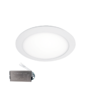 LED ΠΑΝΕΛ ΣΤΡΌΓΓΥΛΟ 10W 6500K IP65+ΚΙΤ ΑΣΦΑΛΕΙΑΣ