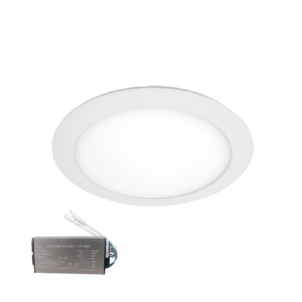 99LED623IP65E-2 LED ΠΑΝΕΛ ΣΤΡΌΓΓΥΛΟ 23W 4000K IP65+ΚΙΤ ΑΣΦΑΛΕΙΑΣ - Image 1