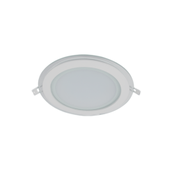 LED ΠΑΝΕΛ ΣΤΡΟΓΓΥΛΟ ΜΕ ΓΥΑΛΙ 18W 4000K