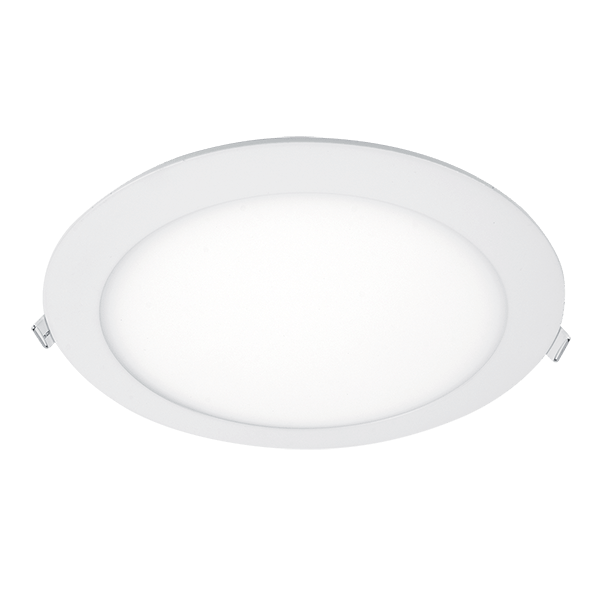 99LED963WW-2 LED ΠΑΝΕΛ ECO ΣΤΡΟΓΓΥΛΟ ΧΩΝΕΥΤΟ 24W 2700-3000K - Image 1