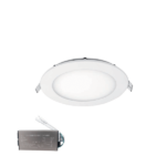 STELLAR LED ΠΑΝΕΛ ΣΤΡΟΓΓΥΛΟ ΧΩΝΕΥΤΟ 12W 6500K+ ΚΙΤ ΑΣΦΑΛΕΙΑΣ