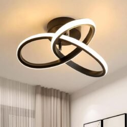 Aether-B Μεταλλικό Φωτιστικό Οροφής 24Watt CCT μέσω διακόπτη