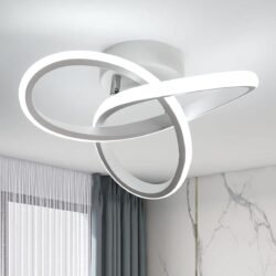 Aether-W Μεταλλικό Φωτιστικό Οροφής 24Watt CCT μέσω διακόπτη