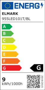LED ΦΩΤΙΣΤΙΚΟ ΓΡΑΦΕΙΟΥ DIMMABLE 9W 4000K ΜΑΥΡΟ - Image 2