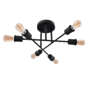 SALLY ΠΟΛΥΦΩΤΟ 6XE27 ΜΑΥΡΟ