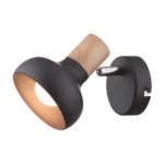 ADDY ΣΠΟΤ 1XE14 ΜΑΥΡΟ ΜΑΥΡΟ/ΞΥΛΟ