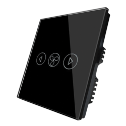 WI-FI SMART TOUCH EU FAN SWITCH BLACK