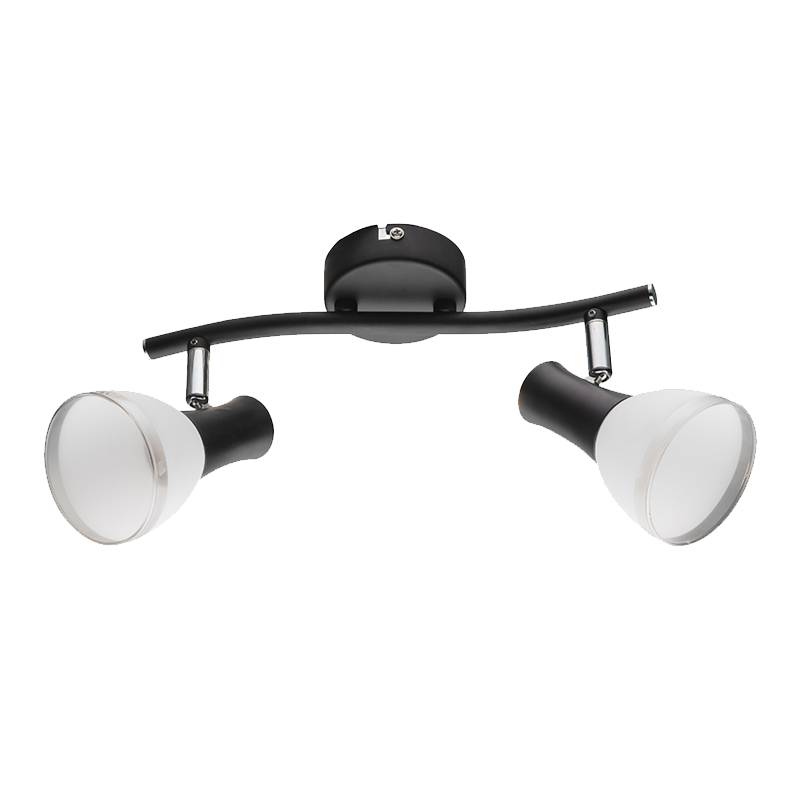 BL-636 EDDY ΣΠΟΤ 2XE14 ΜΑΥΡΟ - Image 1