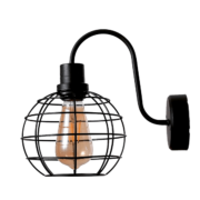 HOLLY ΑΠΛΙΚΑ 1ХЕ27 ΜΑΥΡΟ