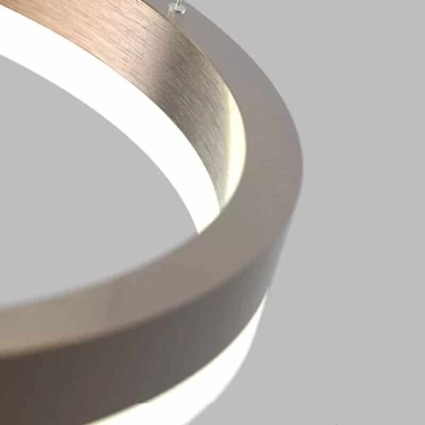 101310 CARLA-C Μεταλλικό Φωτιστικό Οροφής Δαχτυλίδι Φ40 24W 2400LM 4000Κ Λευκό Ημέρας - Image 4