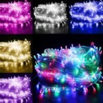 100023 100τμχ Επεκτεινόμενα Χριστουγεννιάτικα Λαμπάκια LED 3Watt RGB - Image 2