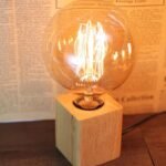 Cube mini Πορτατιφ 1XΕ27 Ξύλινο - Image 3