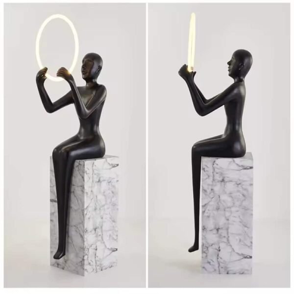 F9112 Terra's Muse Art Decoration Series Minimal Φωτιστικό Δαπέδου - Image 4