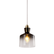 ALMA ΚΡΕΜΑΣΤΟ ΦΩΤΙΣΤΙΚΟ 1XE27 ΓΚΡΙ/ΧΡΥΣΟ