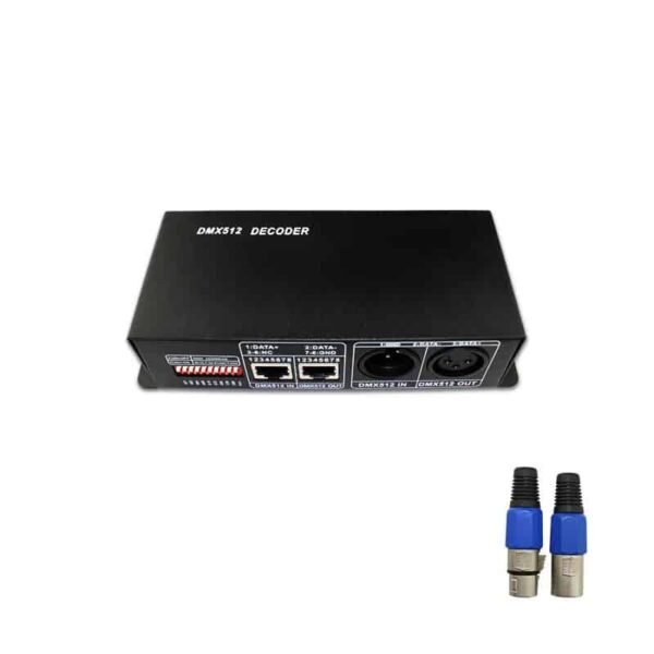 101176 LED RGB DMX512 Decoder 3 Καναλιών 12V 288W - 24V 576W - Image 4