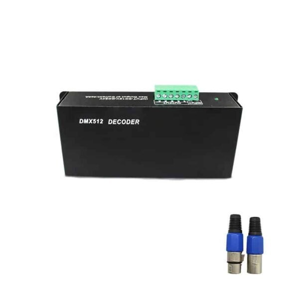 101176 LED RGB DMX512 Decoder 3 Καναλιών 12V 288W - 24V 576W - Image 3