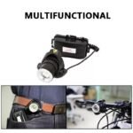 LED Super bright Φακός Κεφαλής Zoomable T6 - Image 4