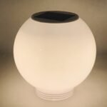 LED Αδιάβροχη Ηλιακή Μπάλα Κήπου D25